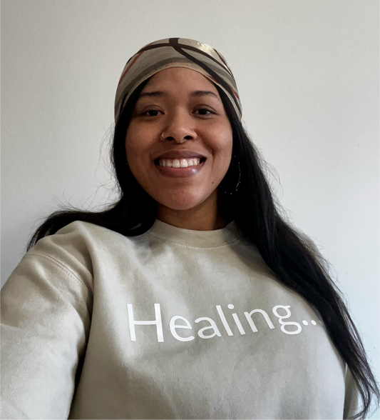 Healing… crewneck