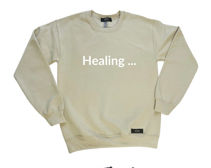 Healing… crewneck